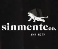 SinnamenteCo logo with a lion and the text "Why Not?" on a dark background, representing innovation and trust in events and business solutions in Colombia.