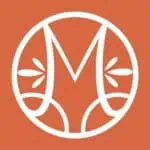 Logo Eventario in a minimalist design with an earthy brown background and white details, representing an event management platform and digital technology.