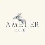 Kaffeetasse mit „A Mélière Café“-Logo im eleganten und minimalistischen Stil.
