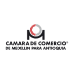 麦德林安蒂奥基亚商会标志代表哥伦比亚的商业网络和经济增长。