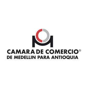 麦德林安蒂奥基亚商会标志代表哥伦比亚的商业网络和经济增长。