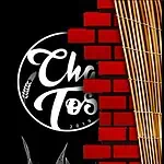 标识 Eventario 采用黑色背景和装饰元素，以现代专业的设计突出品牌，适用于各种活动。