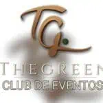 TC Club de Eventos，采用木纹和绿色的风格化标志，代表哥伦比亚活动组织领域的优雅和独特性。