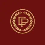 标识 Eventario，一个用于活动管理和企业活动组织的平台，采用优雅的金色调和勃艮第酒红色背景设计，突显了活动的专业性和卓越性。