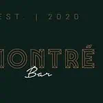 Montre Bar 标志，优雅现代的设计，代表 Montre Bar 品牌，创立于 2020 年，是哥伦比亚酒吧和活动行业推广和品牌建设的理想之选。