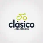 Classic bicycle, the Colombian logo, an iconic cycling event in Colombia, promoting cycling sports and culture, classic bicycle competition in Colombia, Colombian vintage cycling.