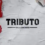 Tribuoto 音乐厅海报，皱纸背景上的音乐活动海报，具有都市现代风格，非常适合在波哥大宣传现场活动和音乐会。