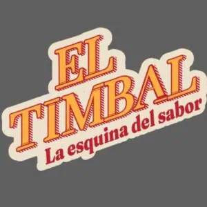 The Tímbral The corner of flavor, colorful and prominent logo.