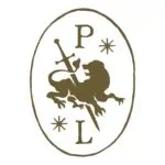 An illustration of a logo with a lizard, a sword, and a star symbol, in shades of brown, representing the brand Eventario and exclusive events, with a modern and distinctive style.