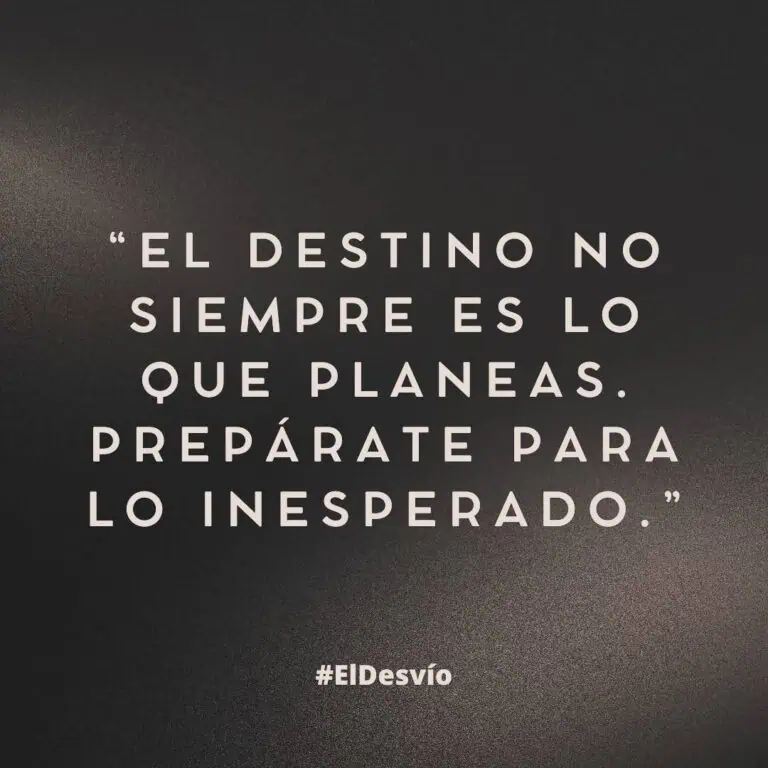 Dream and motivation, an inspirational quote about the importance of preparing for the unexpected in events and life. Image with a dark background and white text.