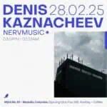 Fly，音乐在麦德林屋顶活动上，俯瞰城市的建筑物内，由 DJ kaznacheev 和 nervmusic 于 2 月 28 日晚演出。