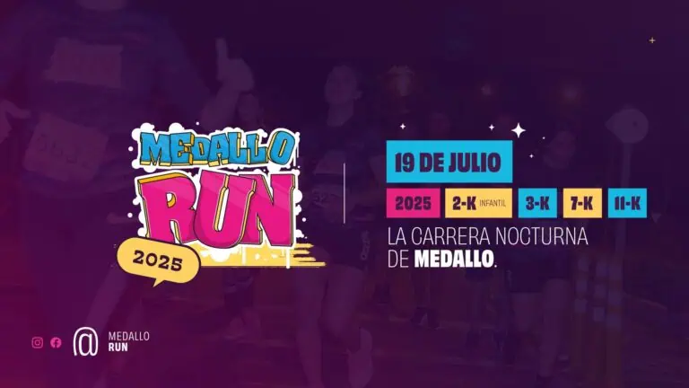 Medallo Run, une course nocturne pour enfants et adultes à Medallo, aura lieu en juillet 2025. Elle comprendra les catégories 2&nbsp;km, 3&nbsp;km, 7&nbsp;km et 11&nbsp;km, promouvant la santé et le sport dans la communauté.