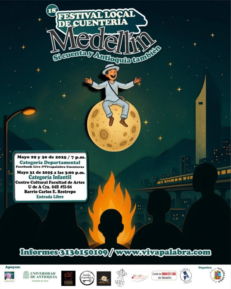 Festival cundinamarqués, evento infantil y familiar en Medellín, con actividades culturales y de entretenimiento para niños, realizado en el Centro Cultural Facultad de Artes, con entrada gratuita.