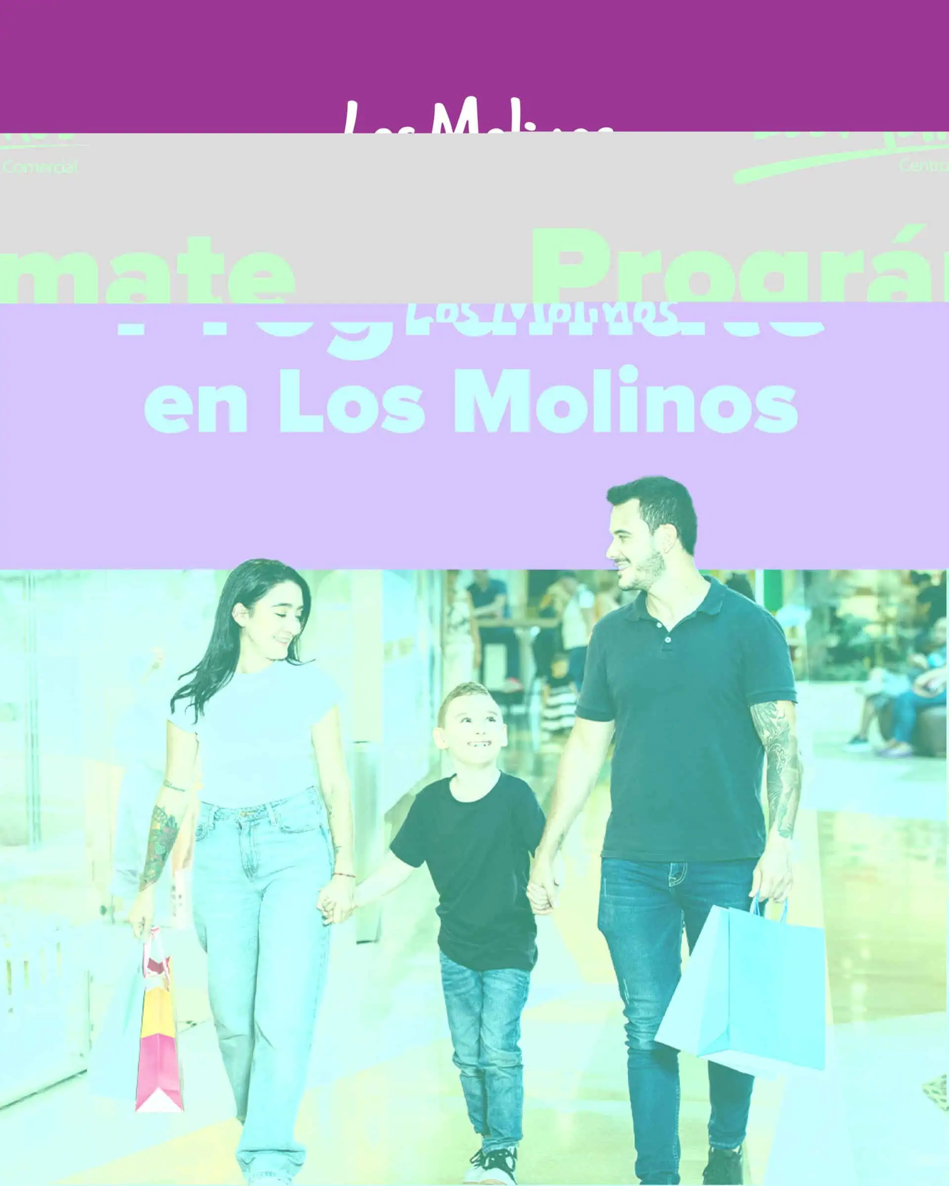 Enjoying a day in Los Molinos with family and shopping at a mall, capturing the experience of events and shopping and leisure dynamics in Los Molinos.