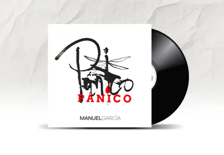 Lisérgico disco de vinilo con portada artística que refleja un estilo contemporáneo y creativo, ideal para coleccionistas y amantes de la música.