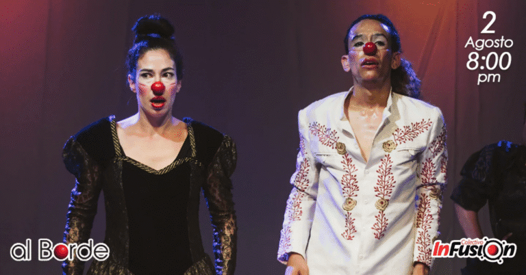 Nueva imagen de eventos de teatro en vivo, con artistas actuando en escena, promoviendo eventos culturales y de entretenimiento.
