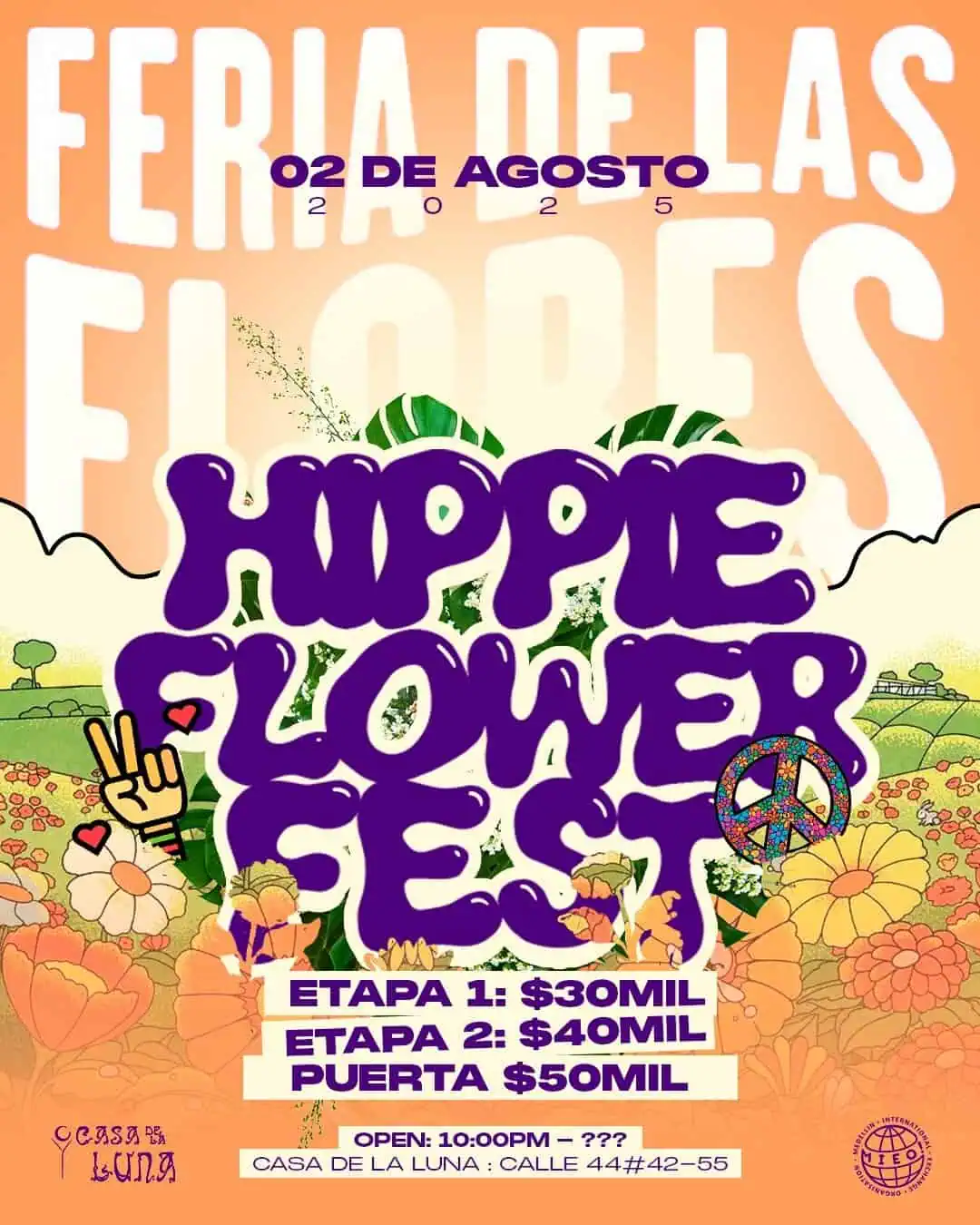 Foire aux Fleurs de Medellín, un événement musical et culturel avec de la musique live et des activités pour tous, alliant nature et art dans un cadre vibrant et coloré.