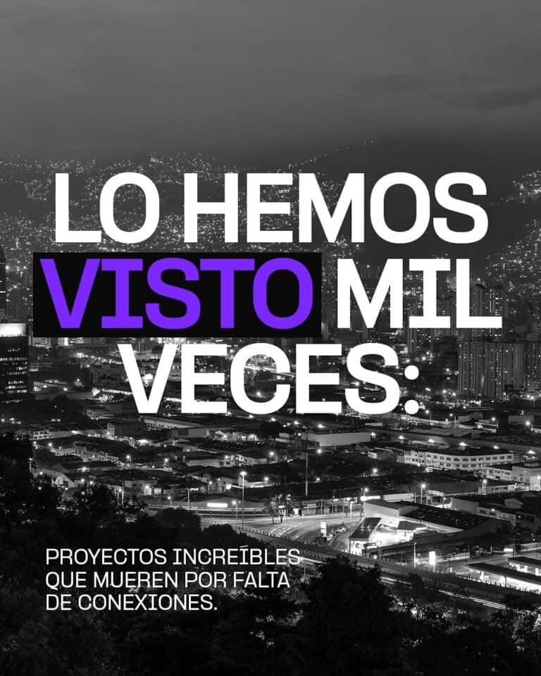 Conexiones perdidas en proyectos tecnológicos de alto impacto en la ciudad, representando la importancia de la conectividad en el desarrollo urbano y empresarial.