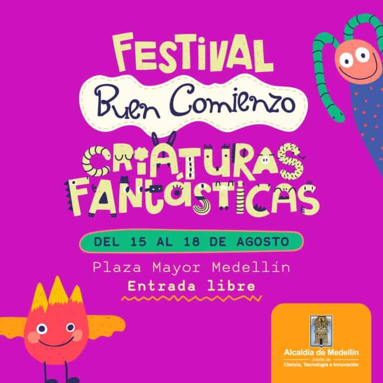 Evento de Festival infantil, festivales para ni&ntilde;os con personajes de cuentos, actividades de ciencia y fantas&iacute;a en Medell&iacute;n, entrada libre en la Plaza Mayor del 15 al 18 de agosto.