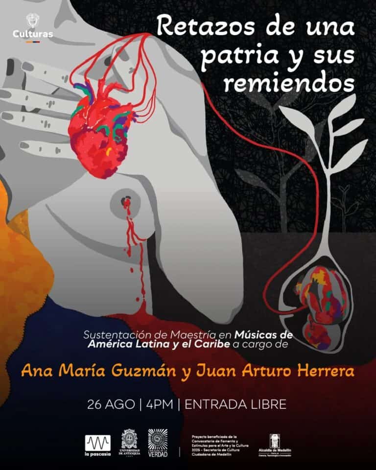 Retrato artístico de un corazón humano con cables y raíces conectados, simbolizando recuerdos y desafíos de una patria, en un estilo ilustrativo y moderno.