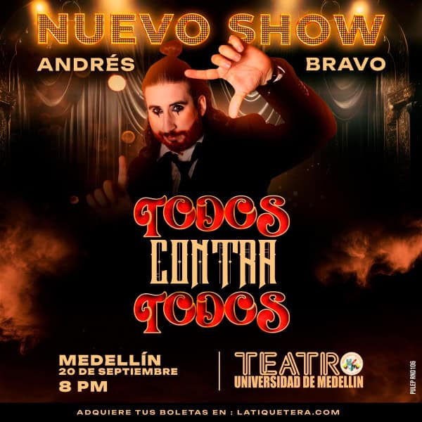 Andrys Bravo Nuevo Show Medellyn 3