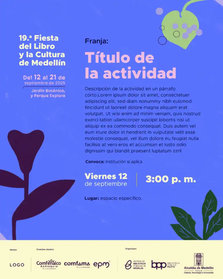 Fiesta Del Libro Y La Cultura De Medellin 3