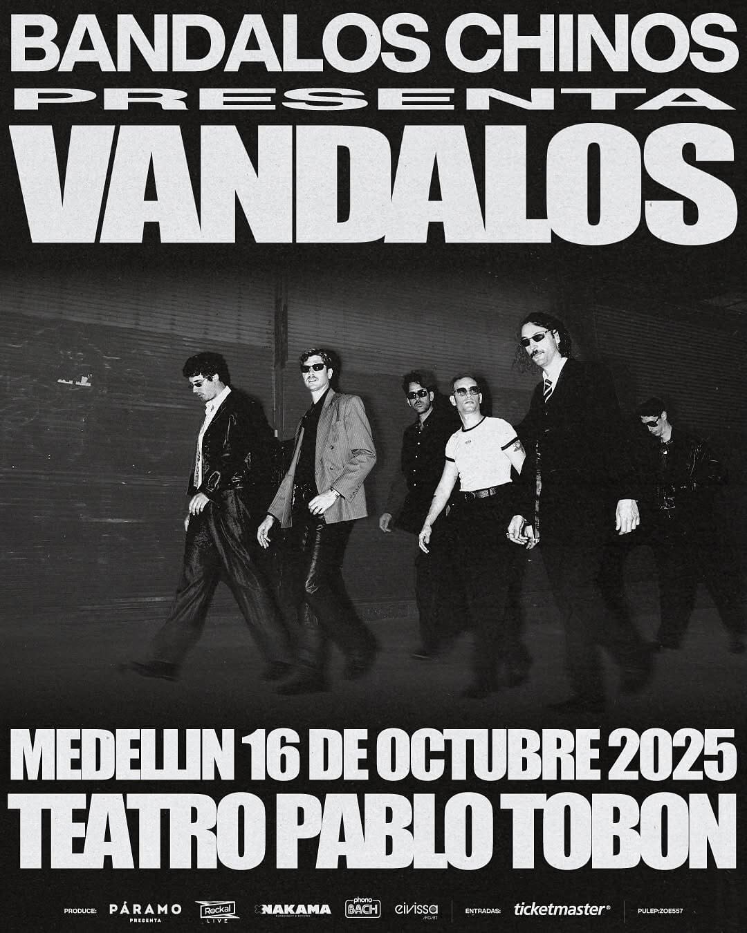 Ventajas para seo de la imagen, relevancia para evento Banda Los Chinos Medellín 2025, conciertos en Medellín, evento musical en teatro Pablo Tobón, concierto en Medellín 2025.
