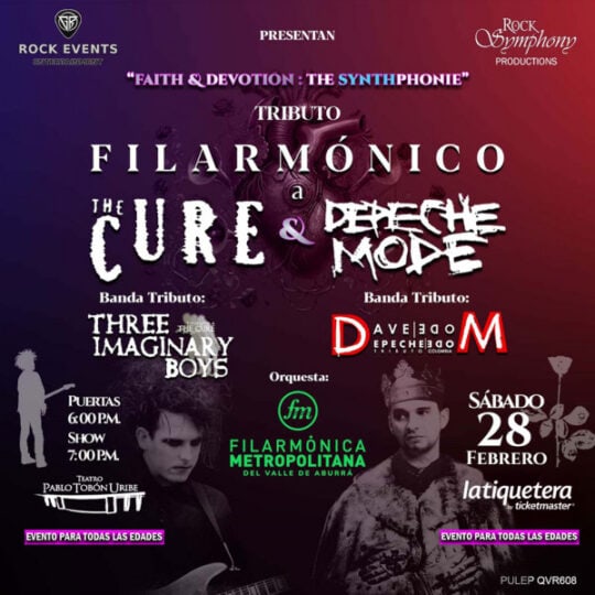 Depeche Mode Y The Cure Filarmonico