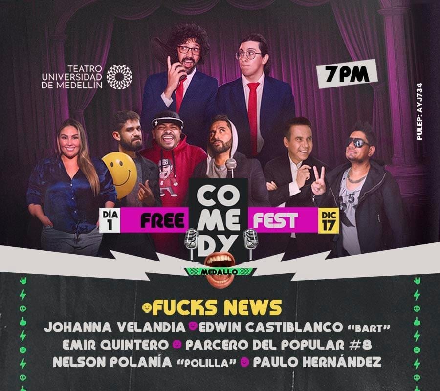 FREE COMEDY FEST MEDALLO