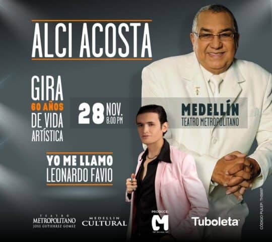GIRA ALCI ACOSTA 60 ANOS DE VIDA ARTISTICA