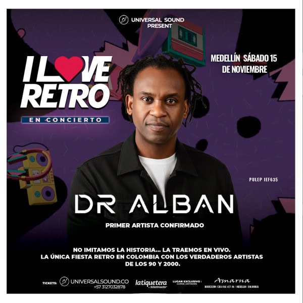 I Love Retro   Con Dr. Alban