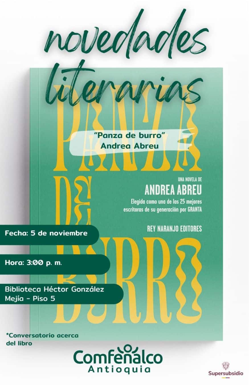 Novedades Literarias  Panza De Burro
