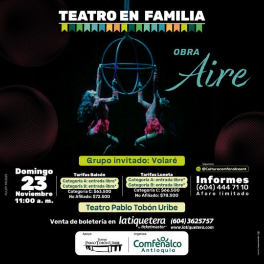 Teatro En Familia  Obra Aire