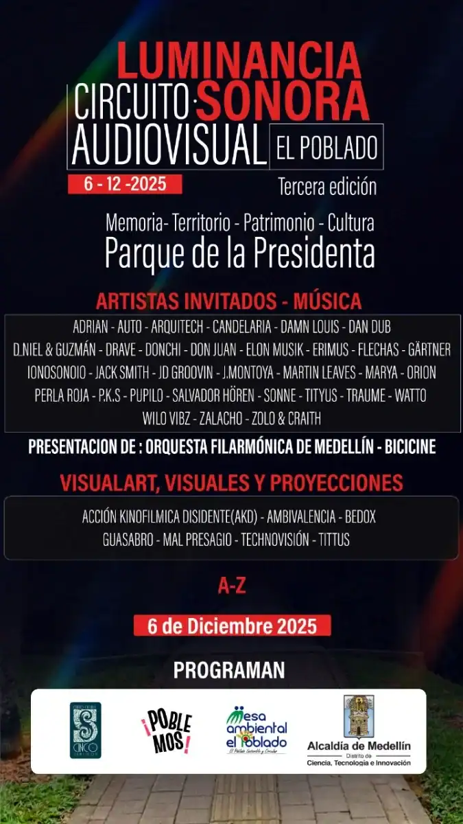 Circuito Audiovisual Luminancia Sonora