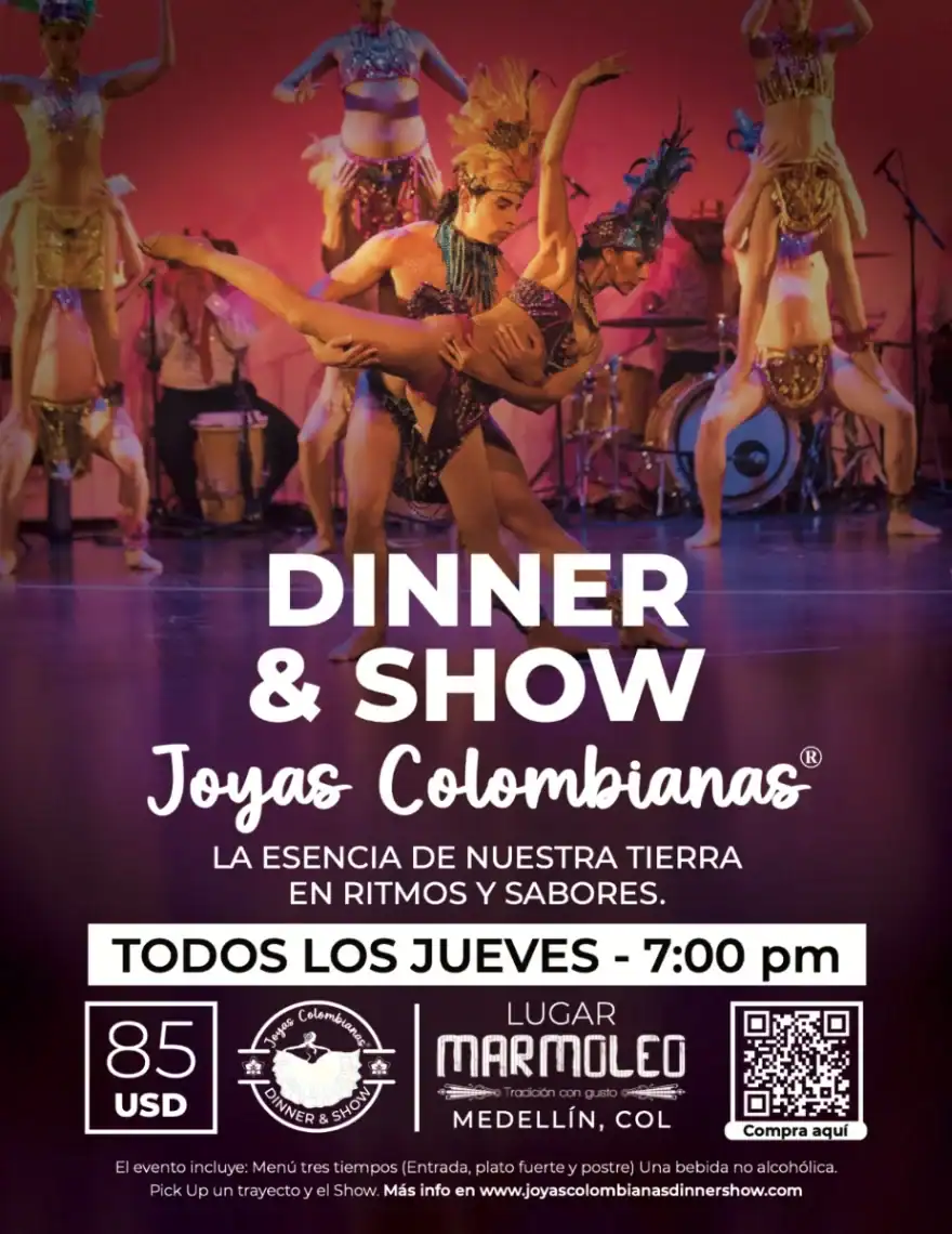 Joyas Colombianas Dinner Show 1