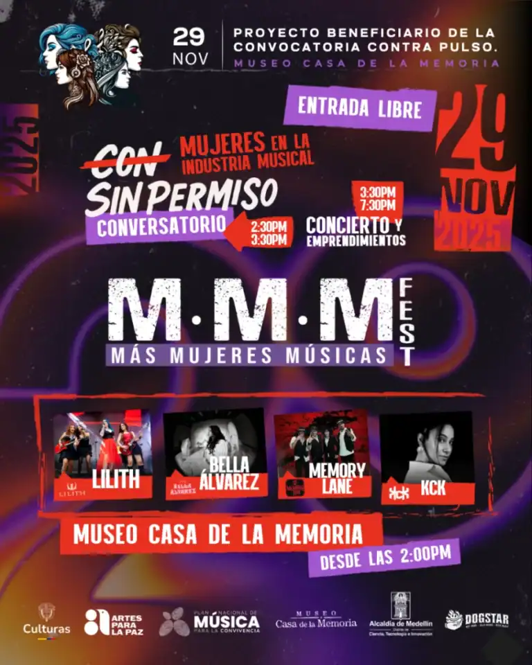 Mas Mujeres Musicas Fest 2025 2