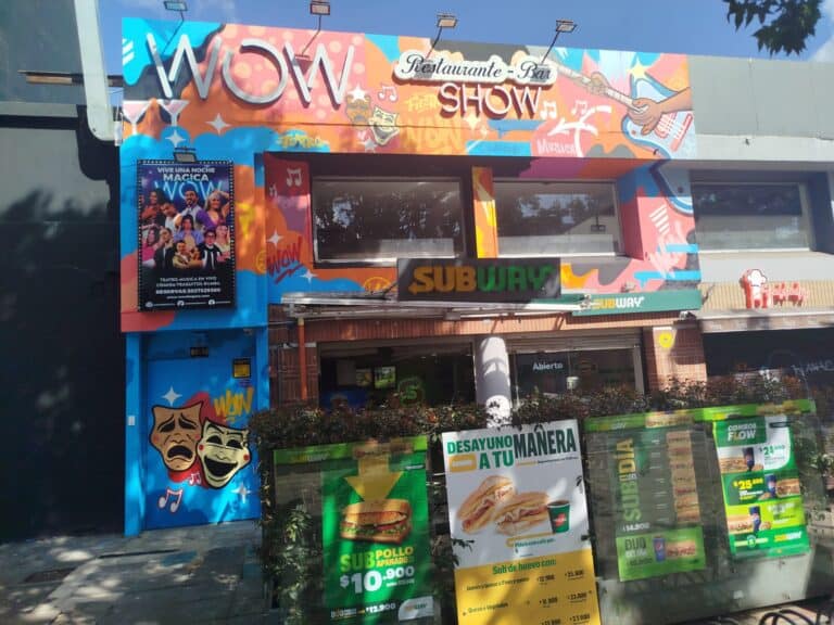 Wow Restaurante Bar Show Bogota 1