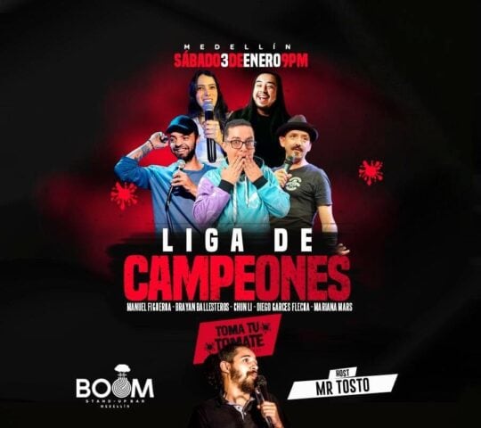 LIGA DE CAMPEONES   COMEDY DEATH MATCH