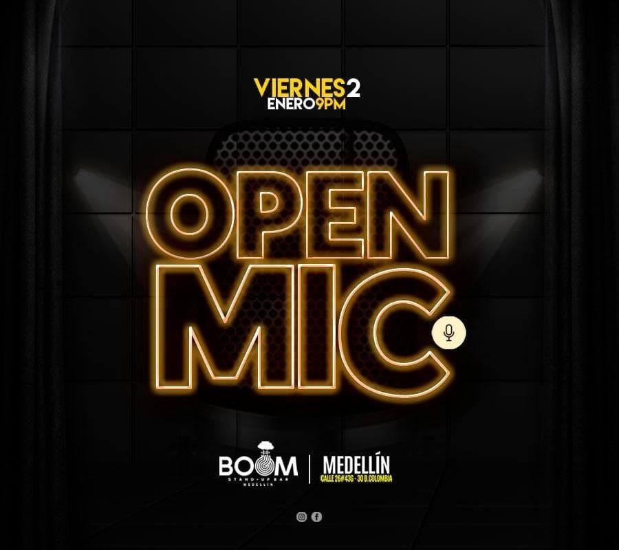 OPEN MIC  La Noche De Comedia Imperdible