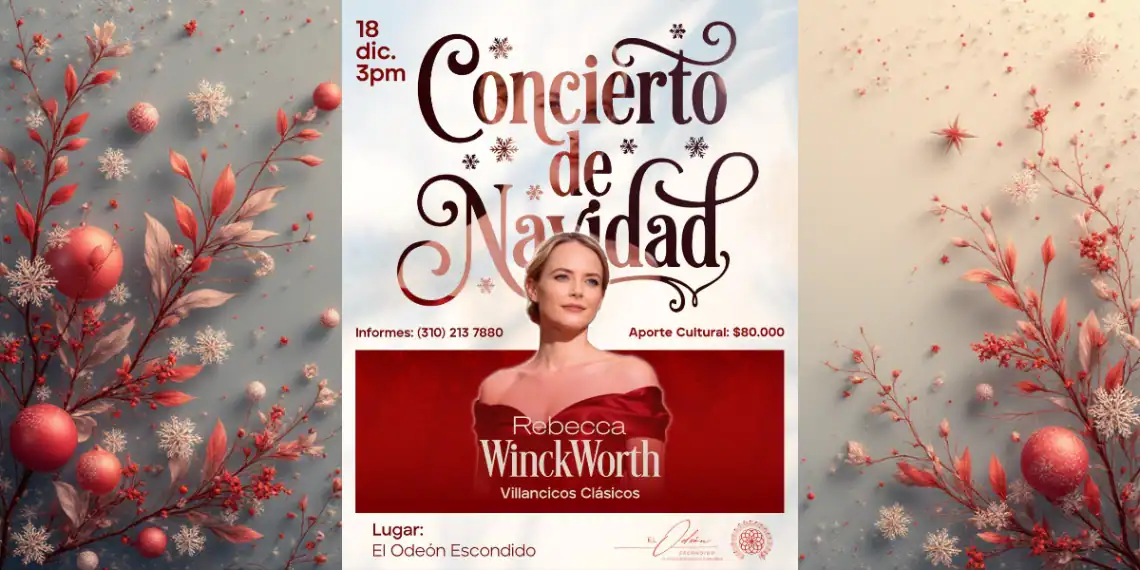 Concierto De Navidad En Llanogrande Rebecca Winckworth