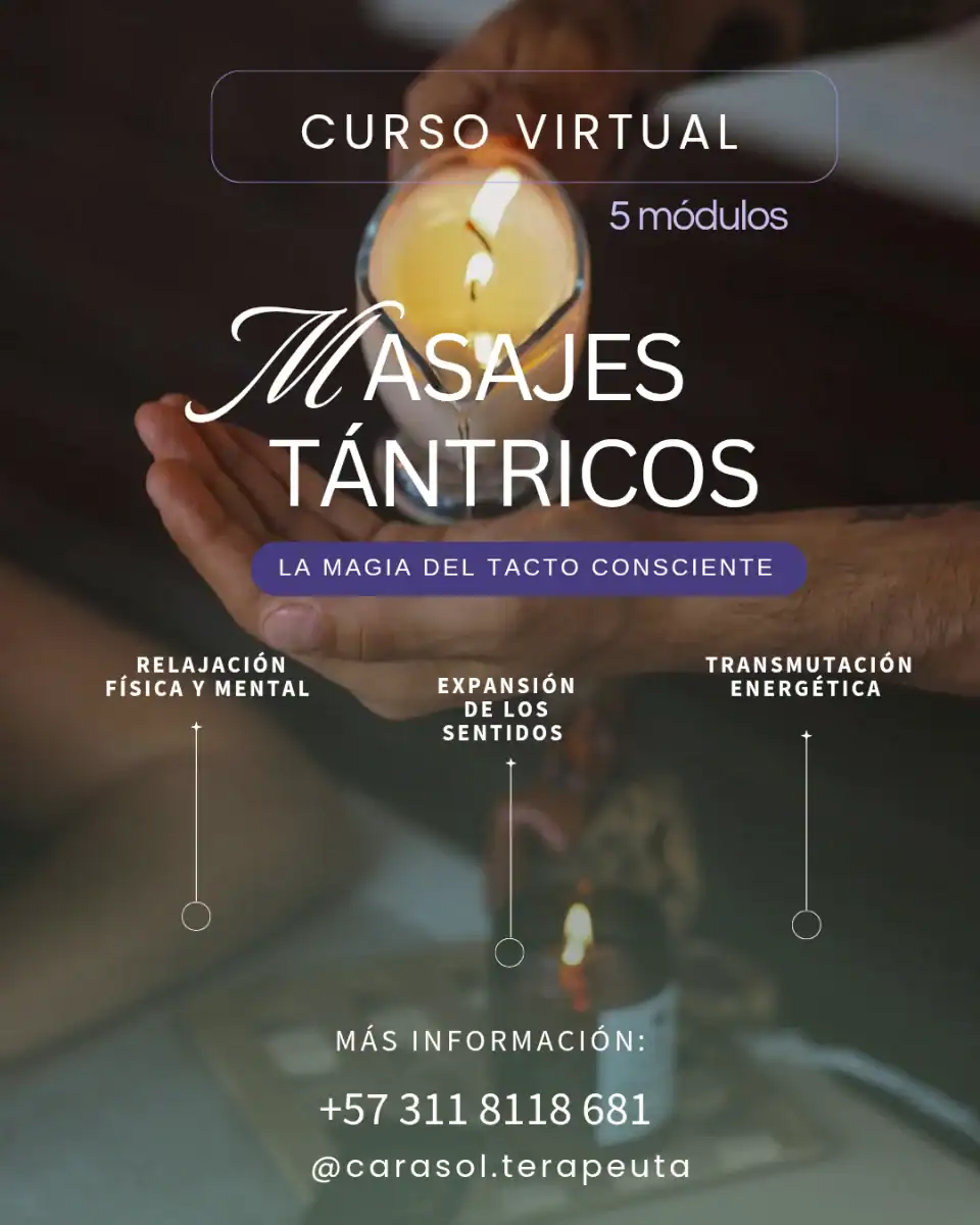 Curso Virtual De Masajes Tantricos
