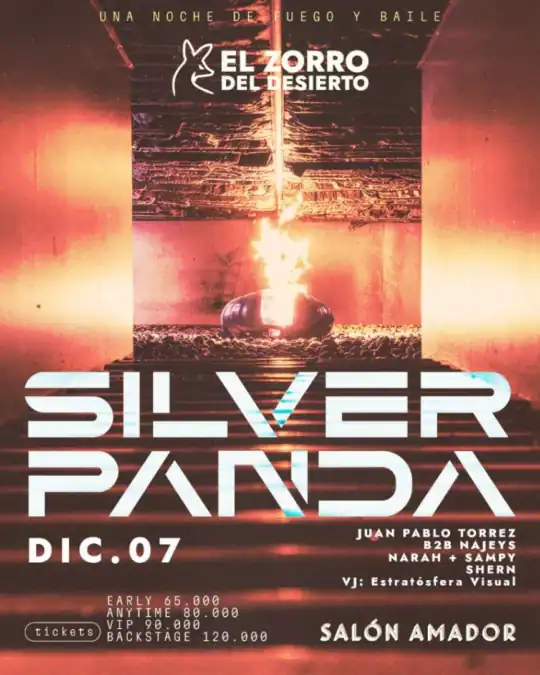 Silver Panda El Zorro Del Desierto Salon Amador 1