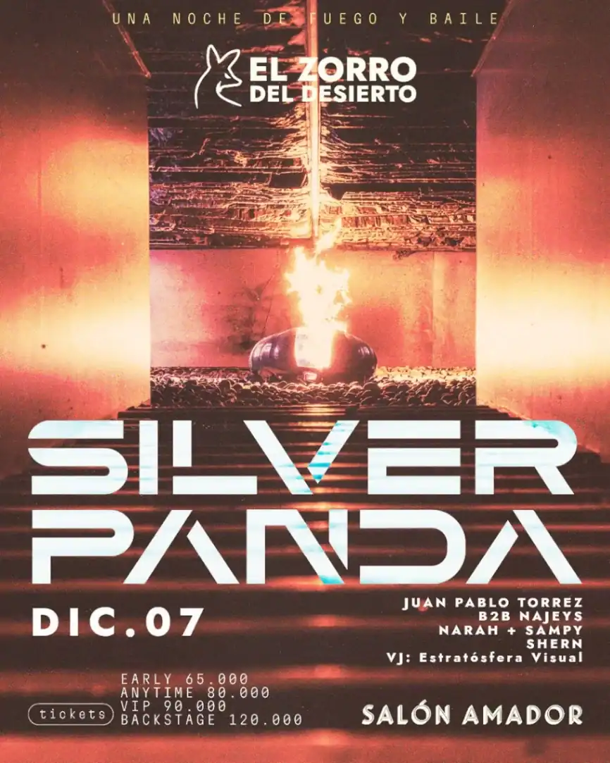 Silver Panda El Zorro Del Desierto Salon Amador