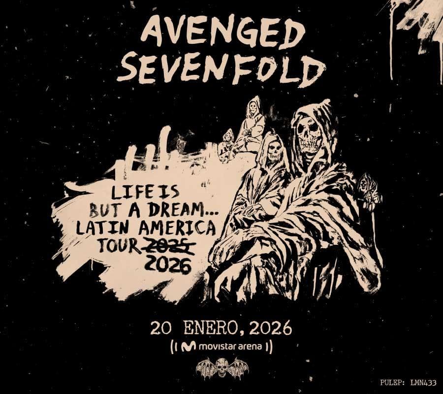 AVENGED SEVENFOLD   Life Is A But A Dream  Latin America Tour