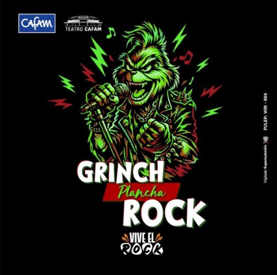 CONCIERTO GRINCH PLANCHA ROCK