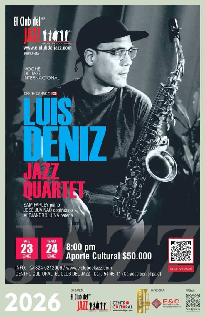 Desde Canada Luis Deniz Jazz Quartet