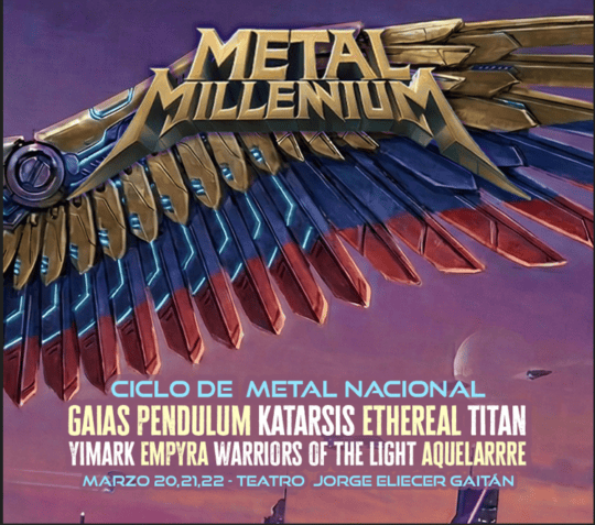 METAL MILLENNIUM  CICLO DE METAL NACIONAL