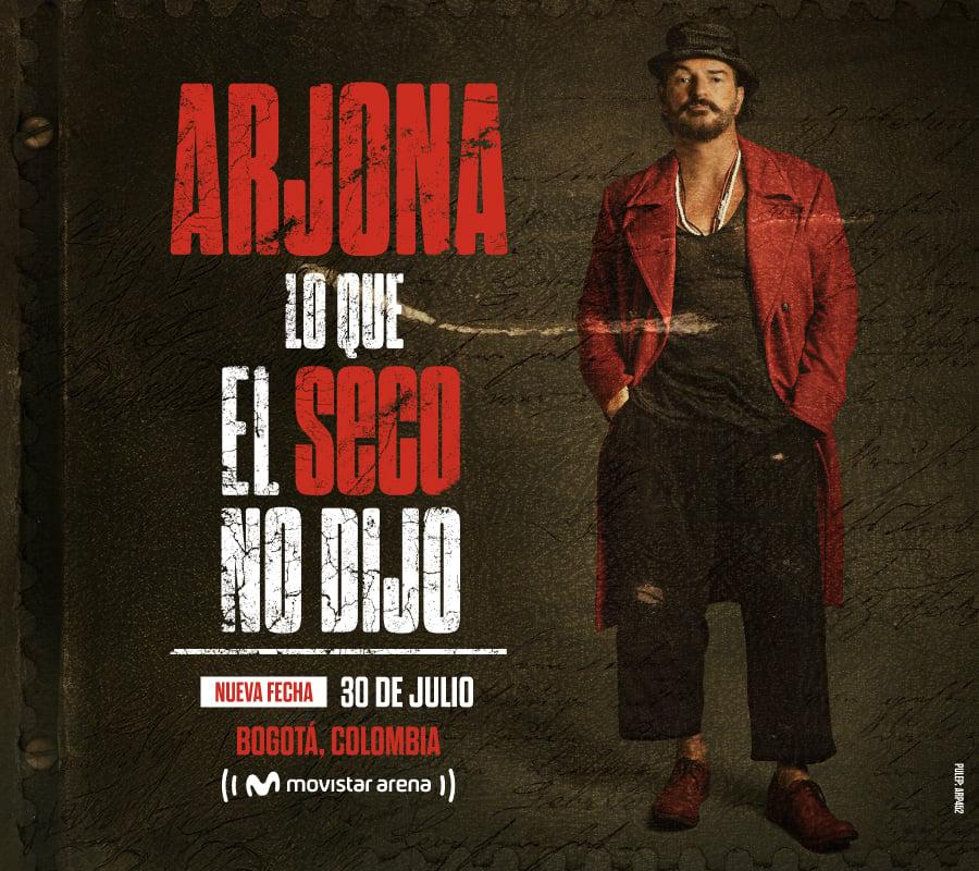 RICARDO ARJONA   LO QUE EL SECO NO DIJO   SEGUNDA FECHA