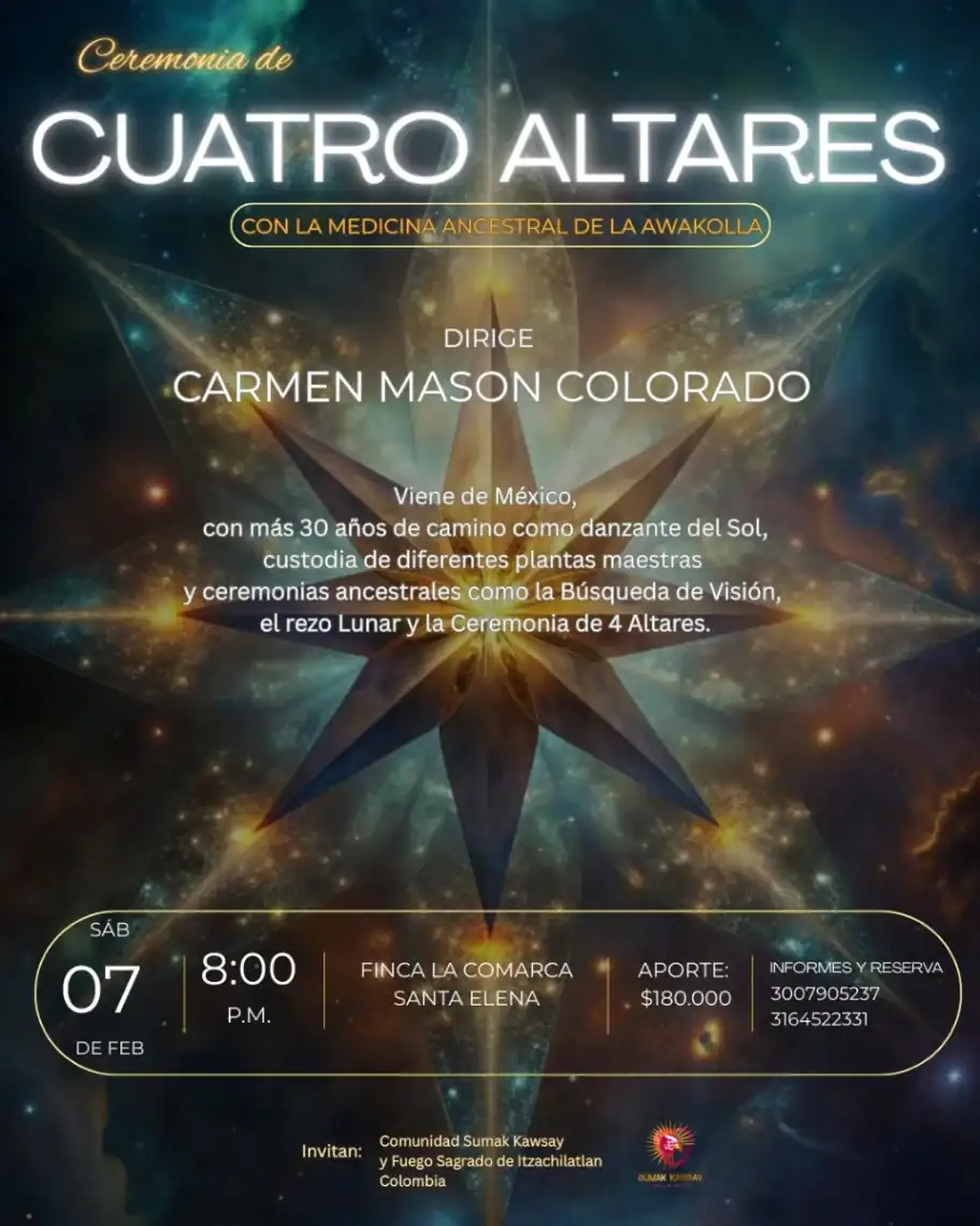 Ceremonia De Los Cuatro Altares