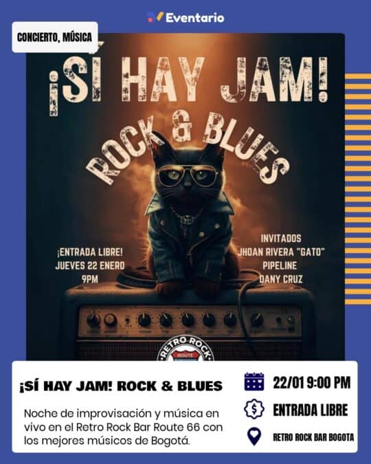 ¡Sí HAY JAM! ROCK & BLUES
